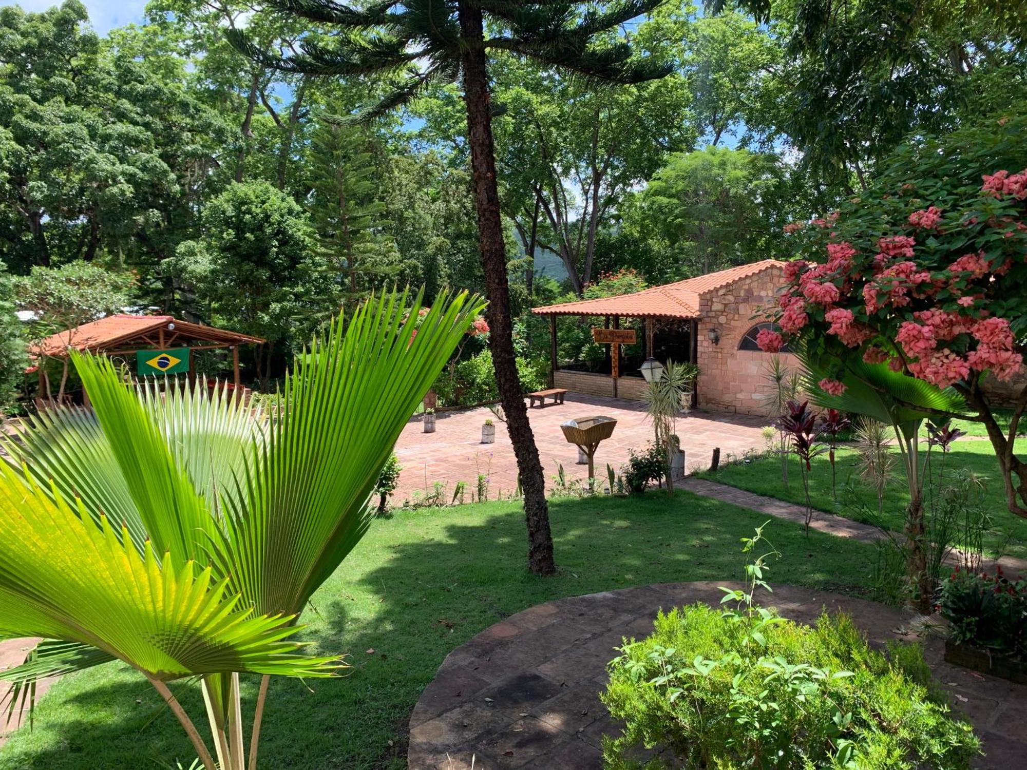 Pousada E Camping Lumiar Lencois Esterno foto