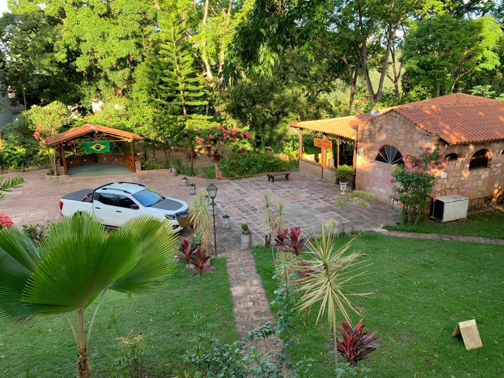 Pousada E Camping Lumiar Lencois Esterno foto